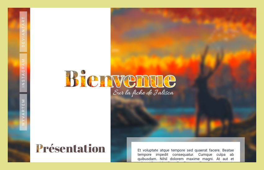 Fiche Equi perso automne, par Galad-El