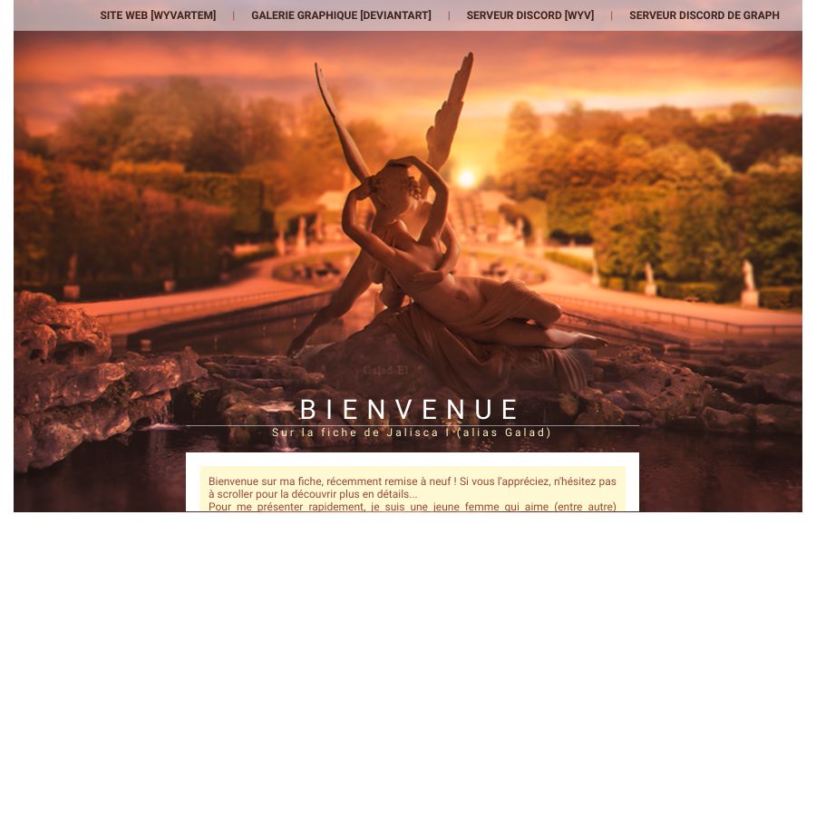 Vieille fiche perso, par Galad-El