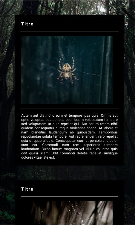 Commande Qayyima - TW Araignées, par Galad-El