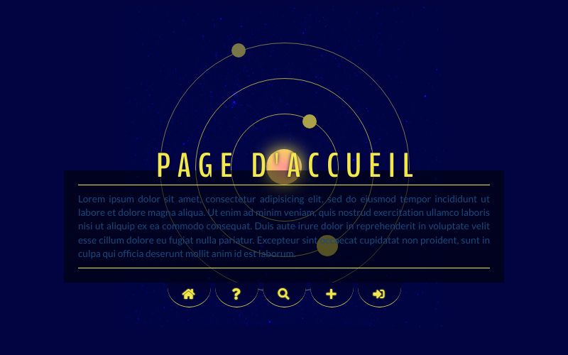 Système solaire, par Galad-El