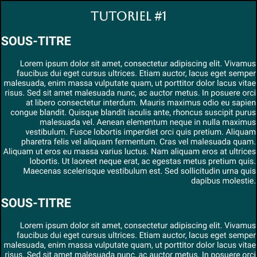 Tutoriel Fiche #1, par Ayfoth