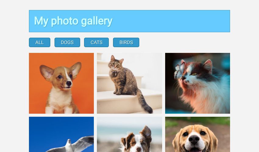 Galerie CSS only, par Arial