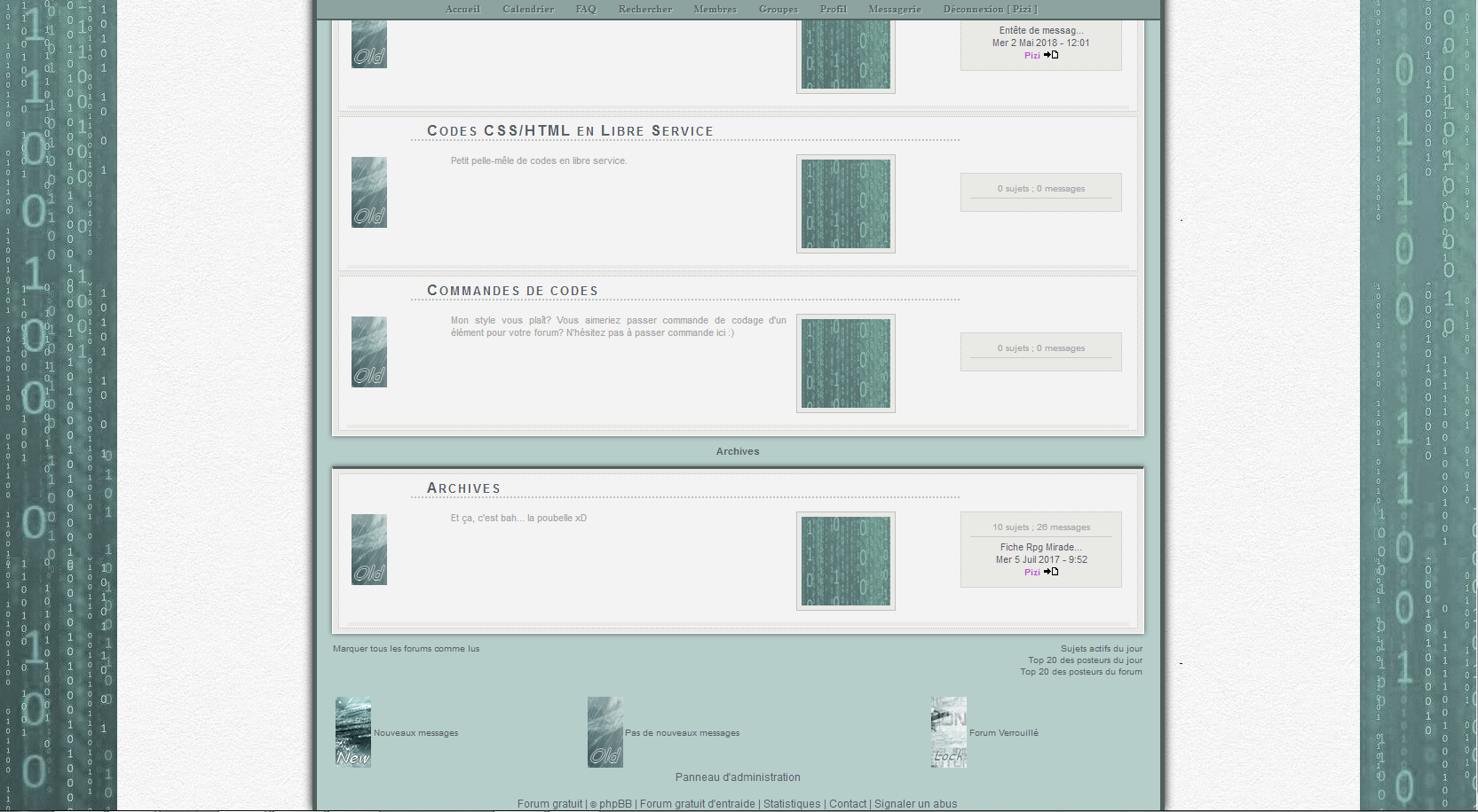 Thème Sonam bas, par Pizi