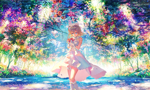 Ballade colorée, par Pizi