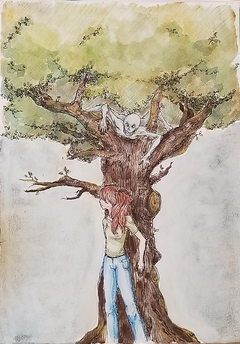 Silver et l'éther | aquarelle, par Milou