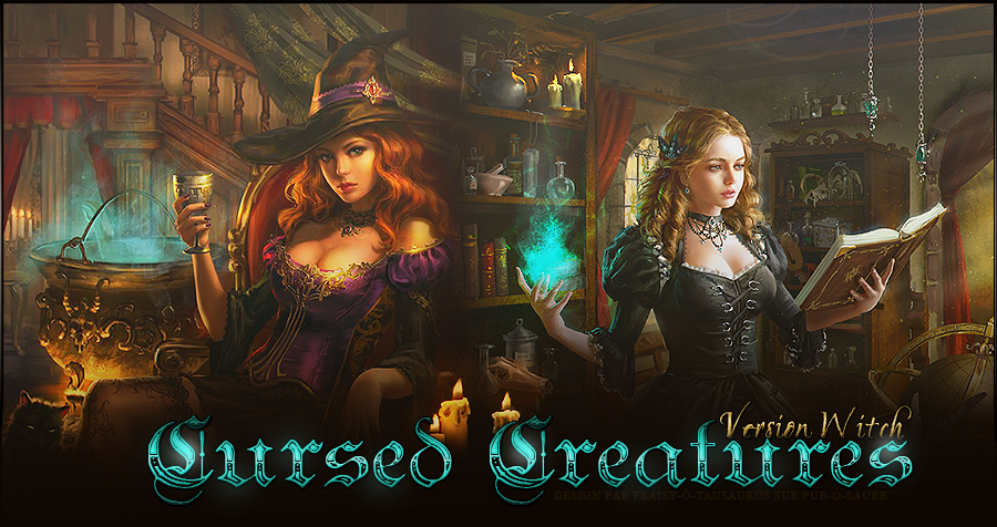 Header Cursed Creatures V2, par Fraisy Sarcasm
