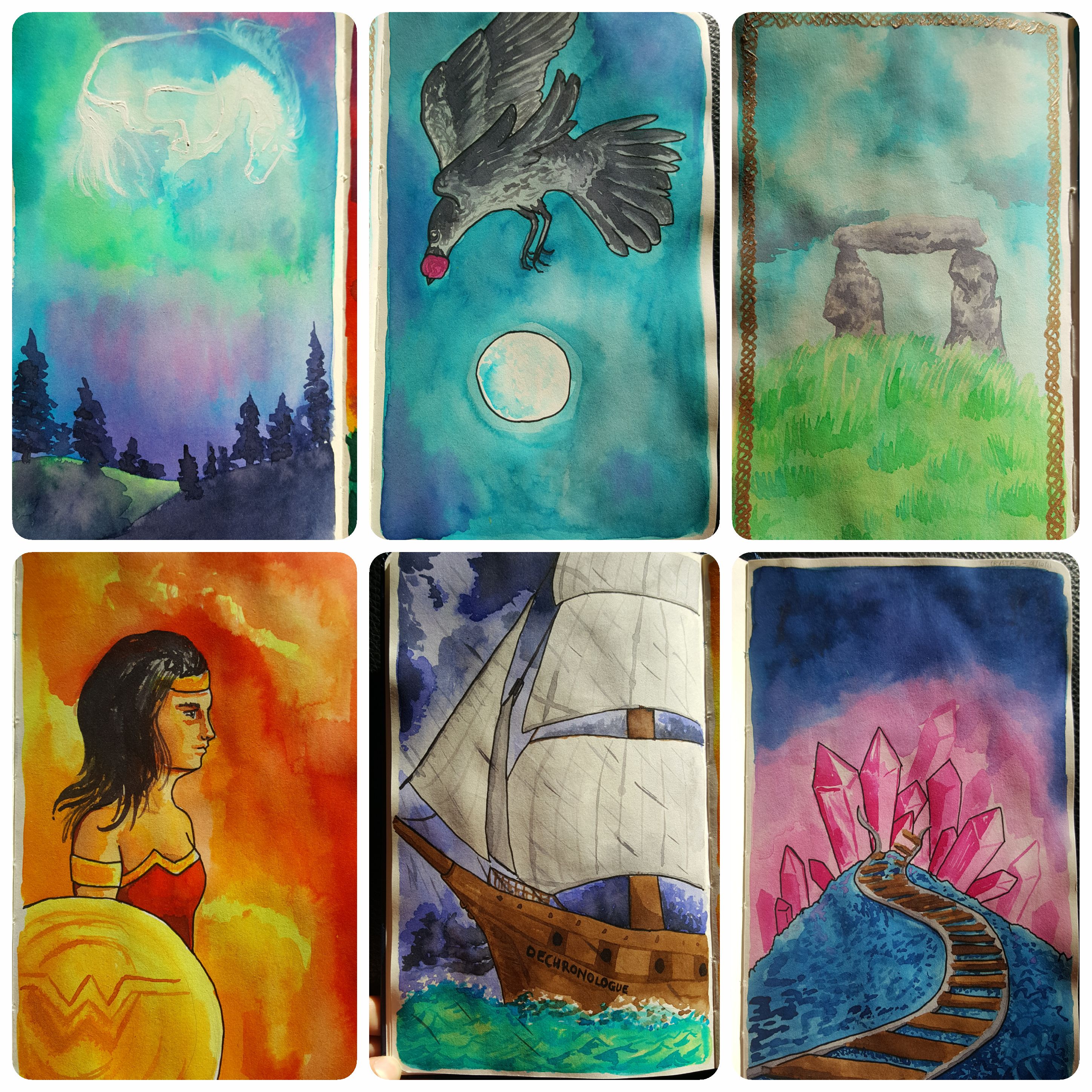 Inktober Part. 1, par Galad-El