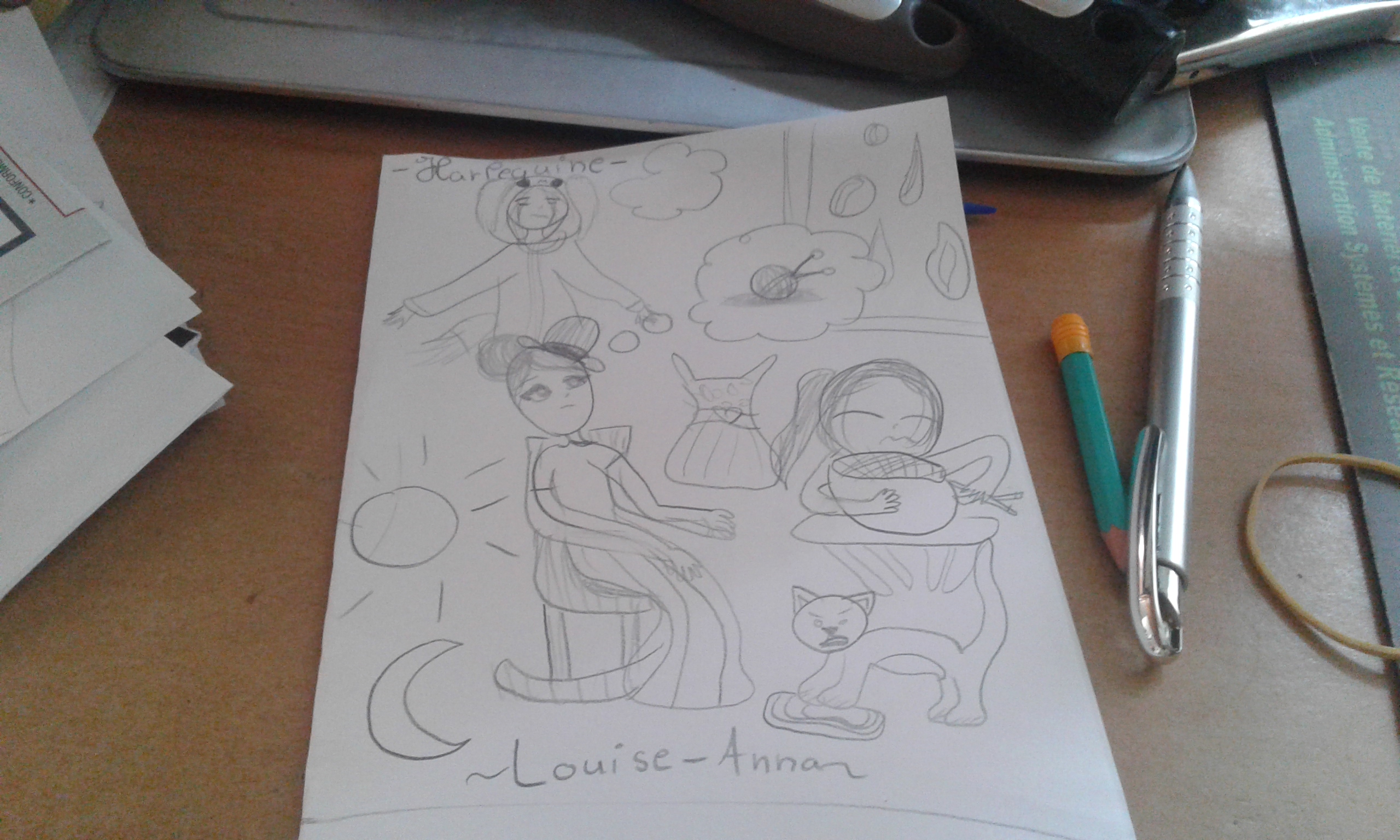 Croquis, par -Harlequine-