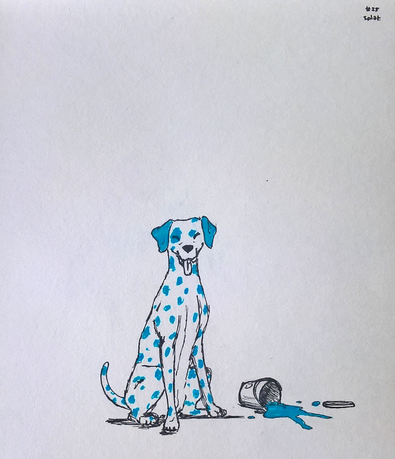 #25 splat, par Milou