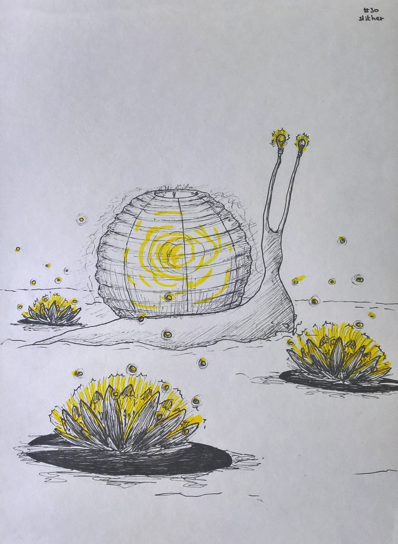 #30 slither, par Milou