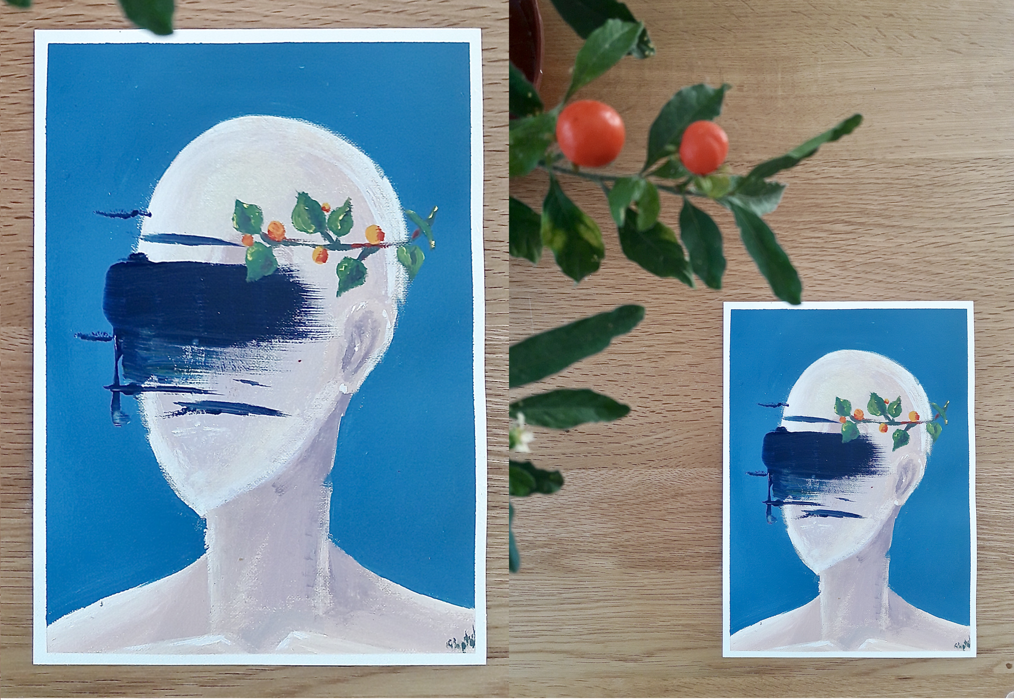 Peinture, par CHAUSSETTE