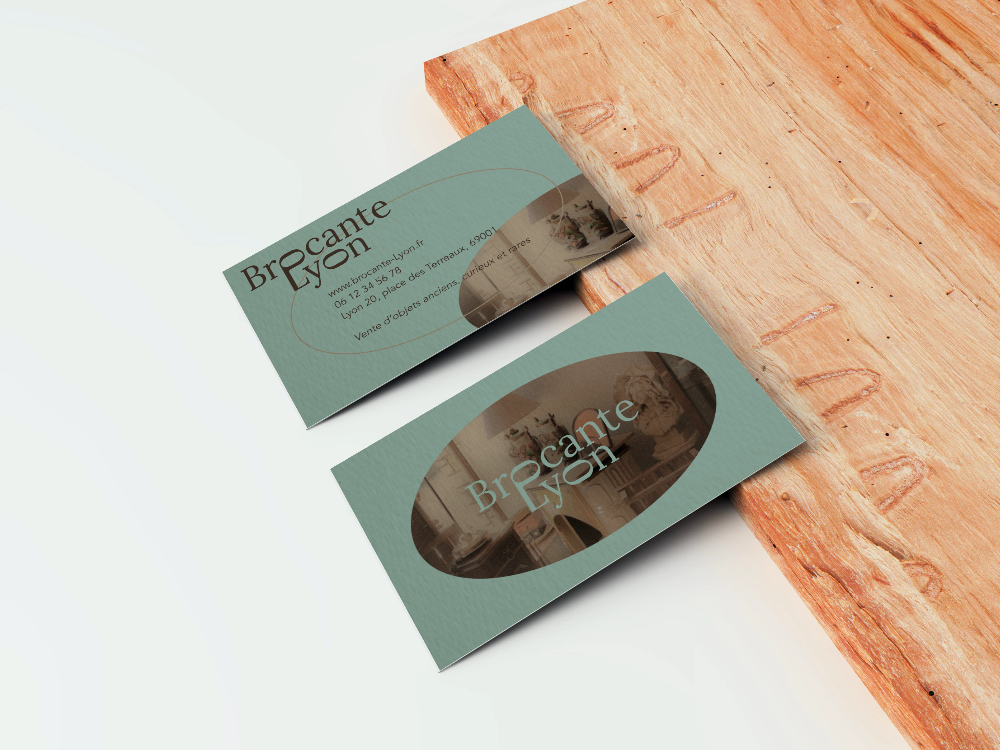 Carte de visite, par CHAUSSETTE