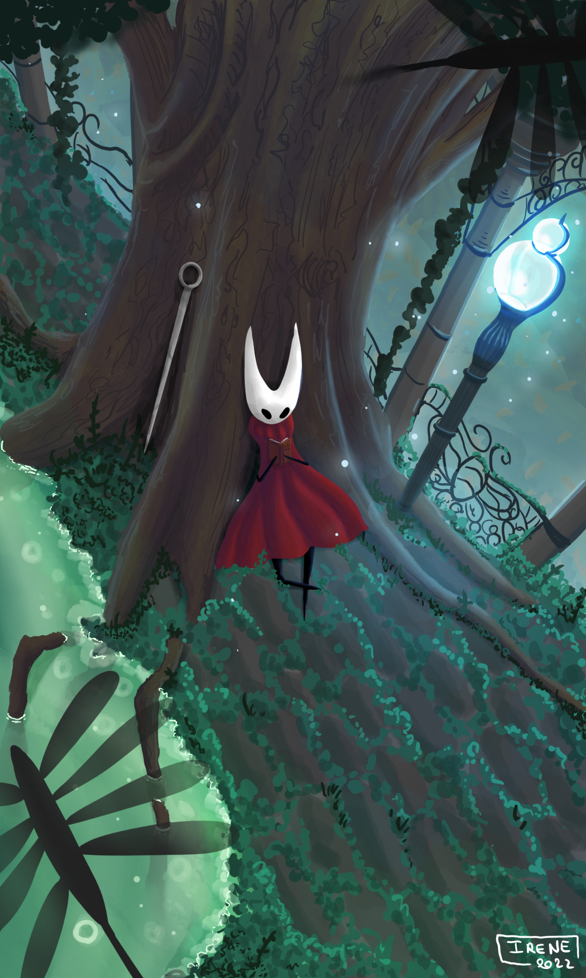 Détente dans les jardins de maman, par Galad-El