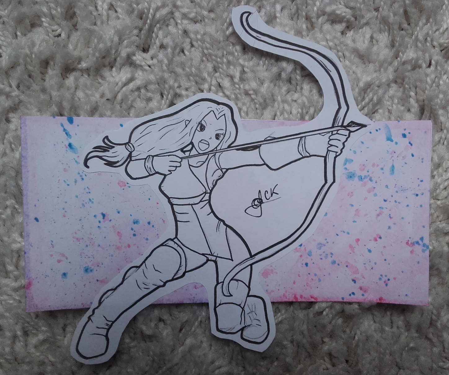 Inktober Archer - 2018, par Zukki