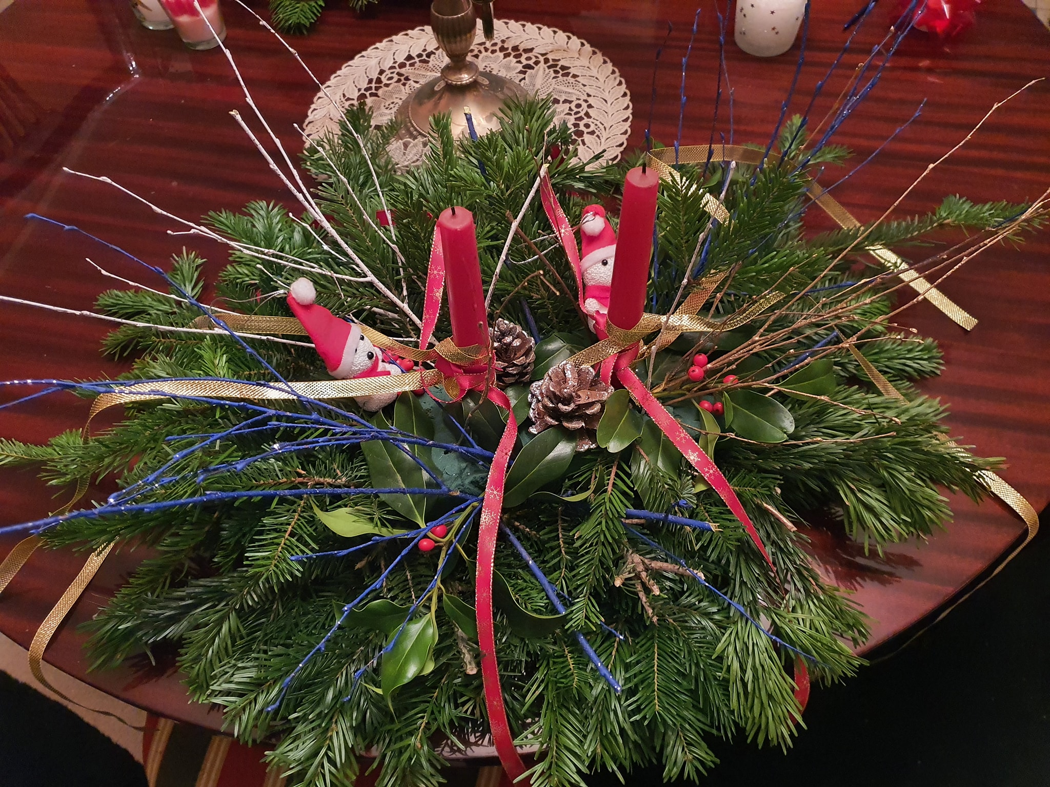 Chemin de table de Noel, par Ayfoth