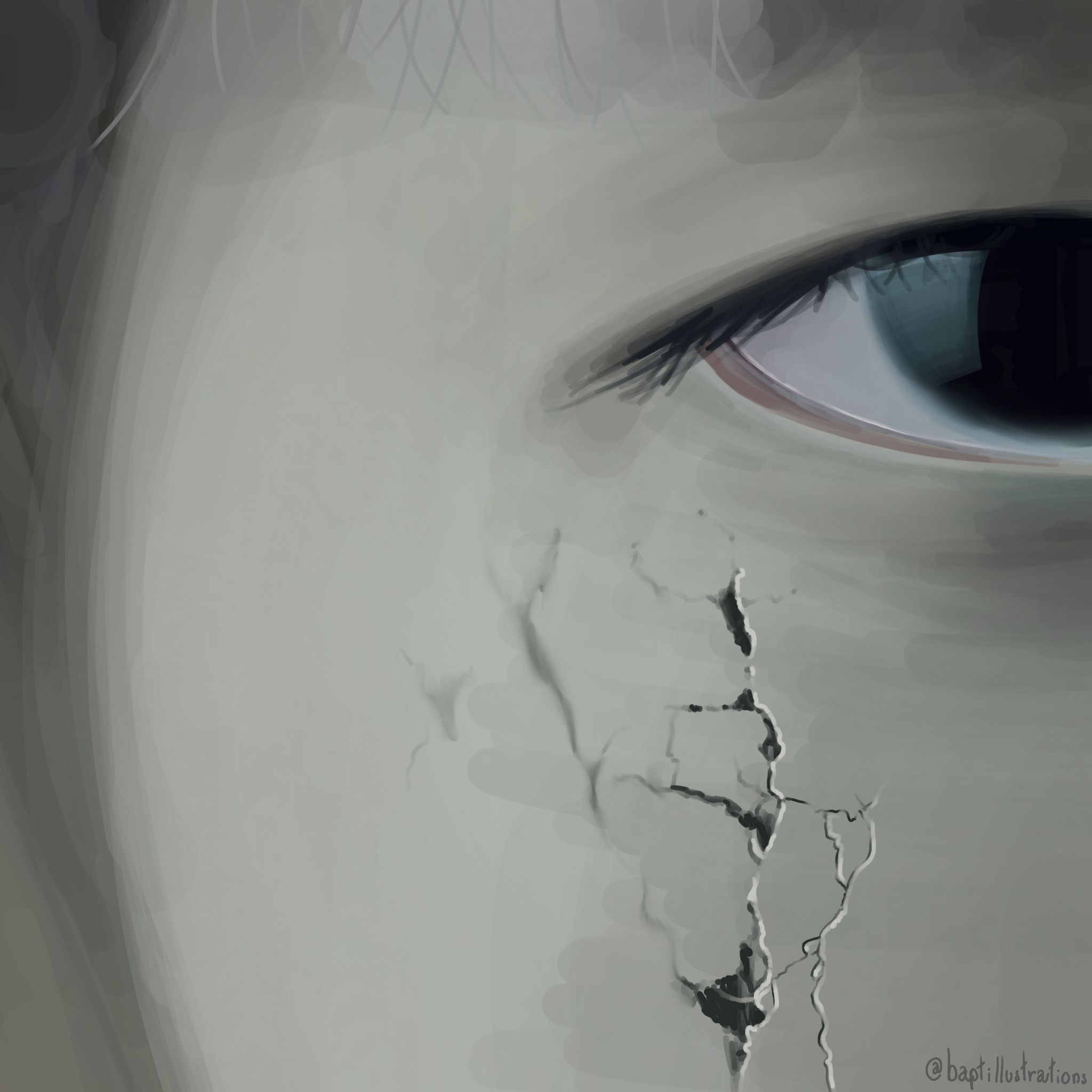 Jin fan art, par CHAUSSETTE