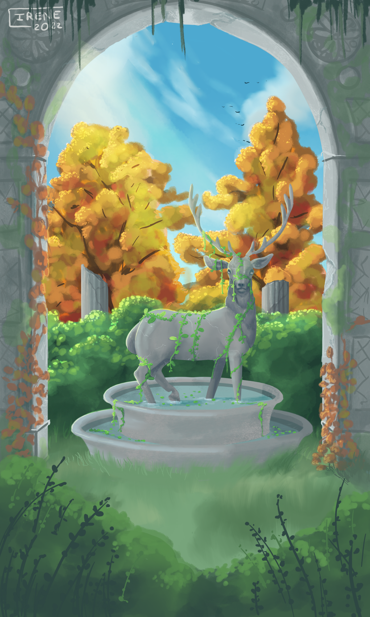 Ruines, par Galad-El