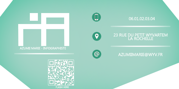 Carte de visite Azu, par Azumii