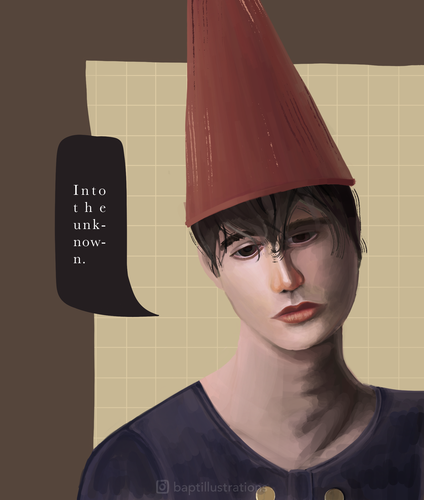 Fanart OTGW (Wirt) / concours Halloween, par CHAUSSETTE