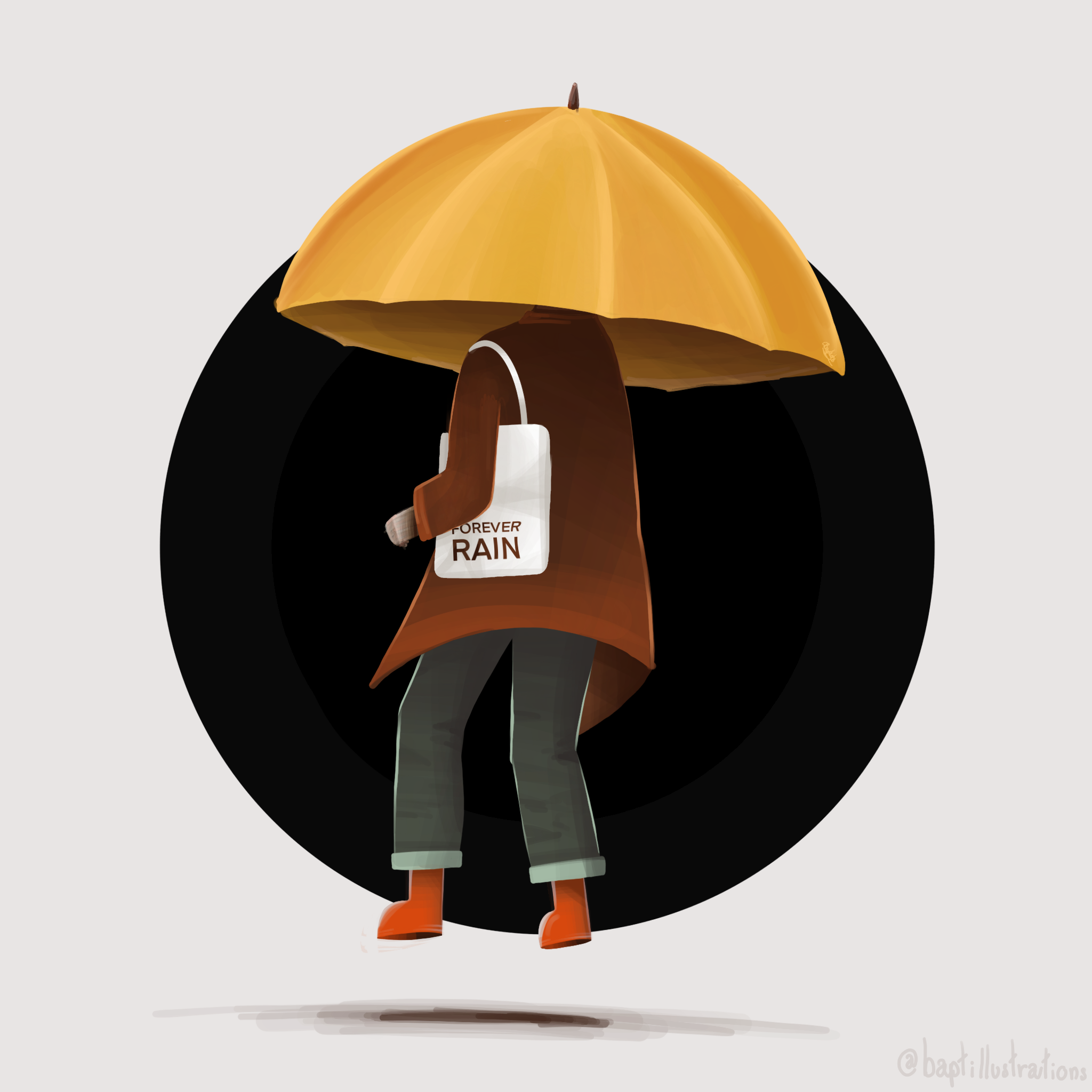 Forever Rain, par CHAUSSETTE