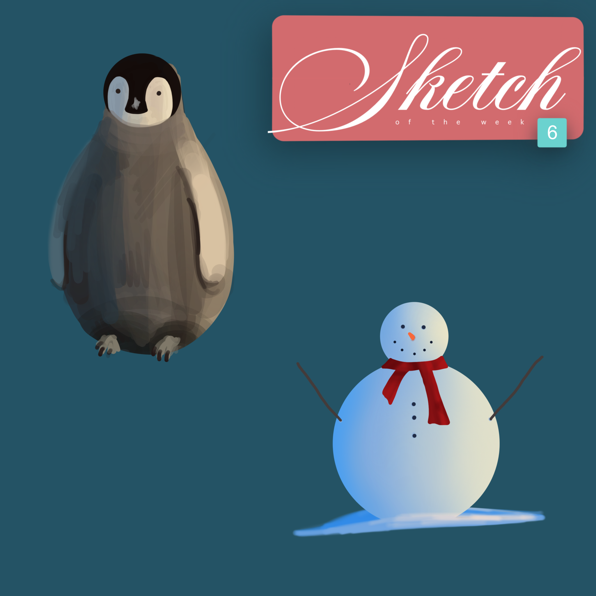 Sketch of the week 6, par CHAUSSETTE