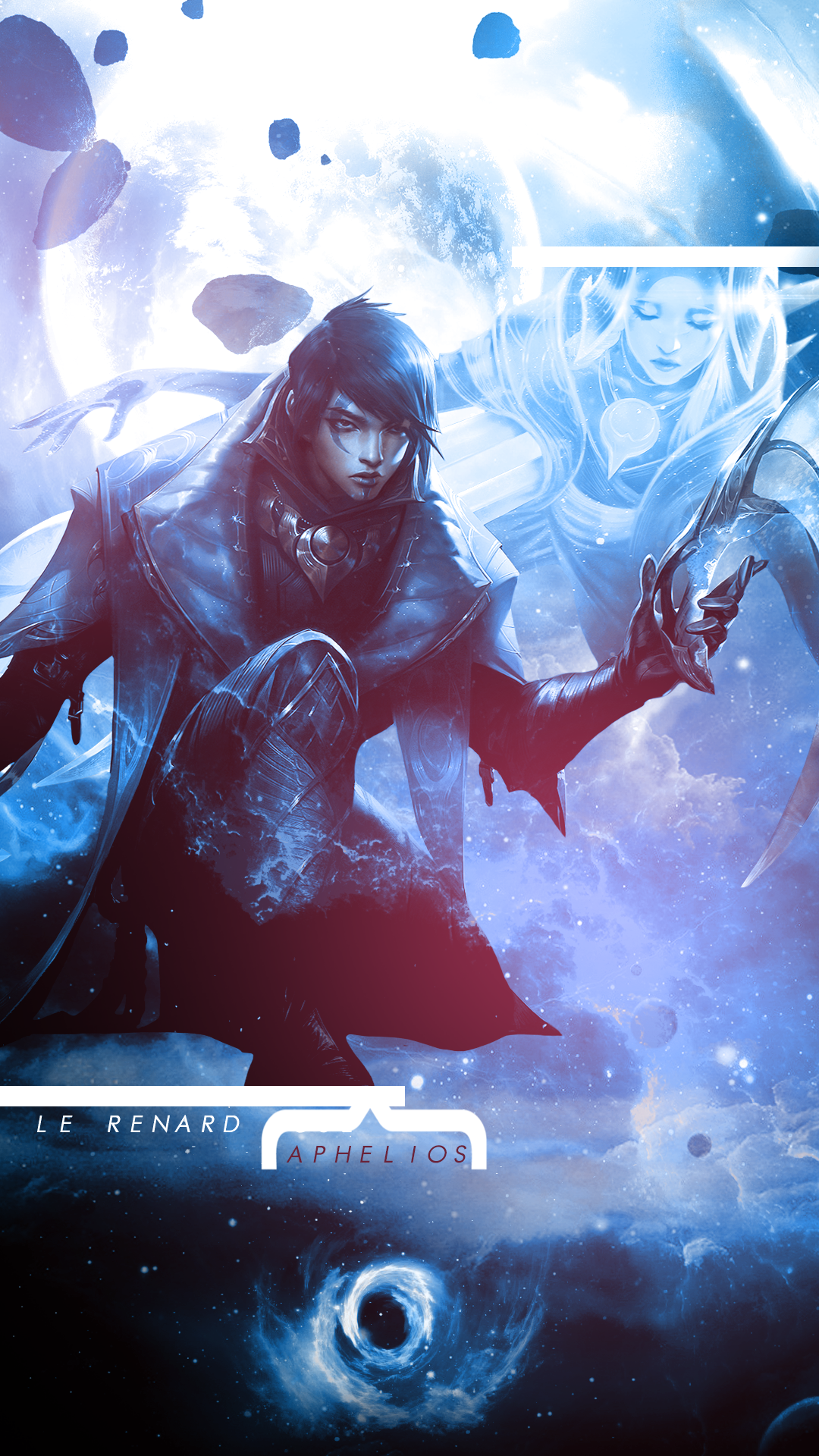 Aphelios le renard, par Azumii