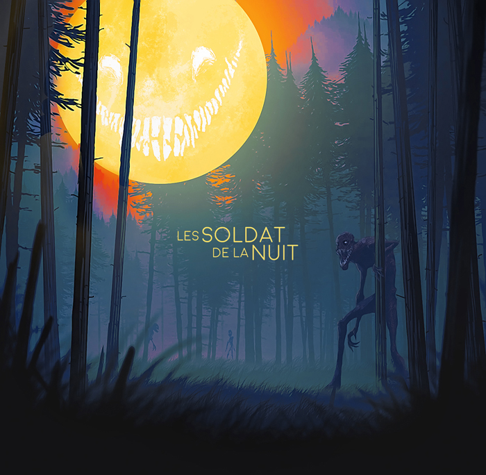 Sous le sourire moqueur de la lune, par Lawrage