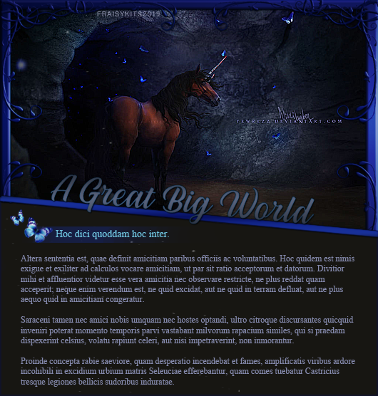 Fiche A great big world, par Fraisy Sarcasm
