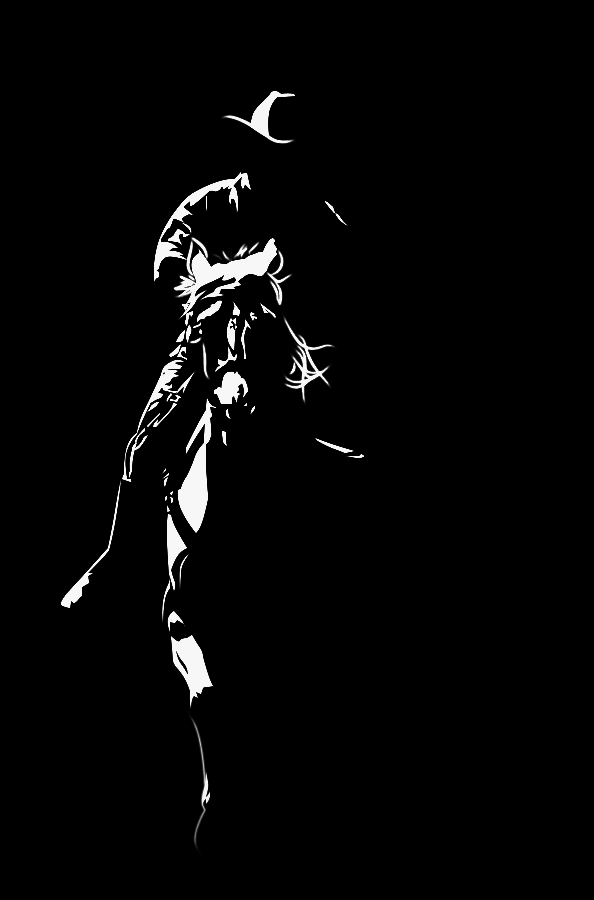 A cheval, par Tamara