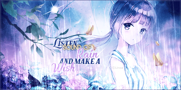 Sound of rain, par Linoa