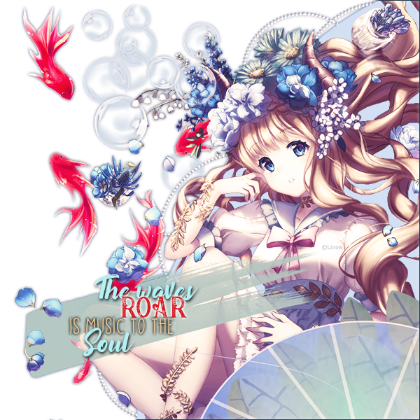 The waves, par Linoa