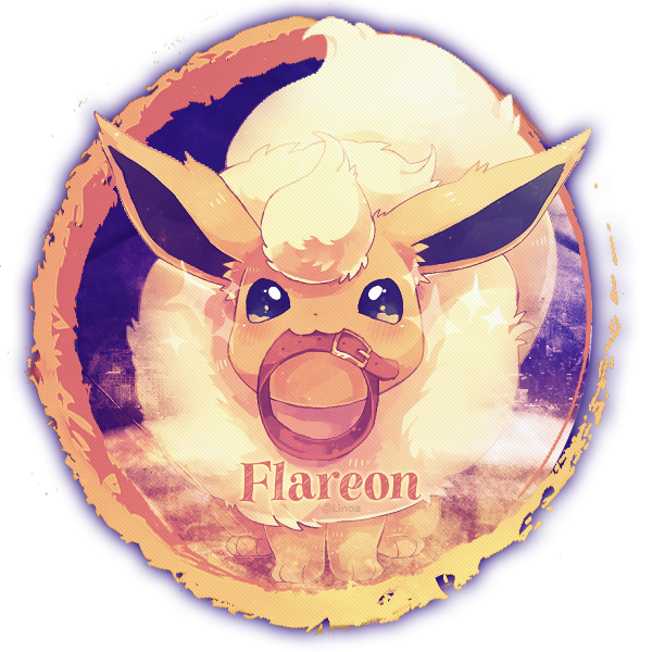 Flareon, par Linoa