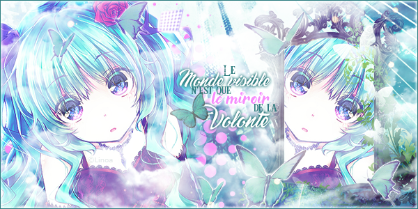 Le miroir, par Linoa