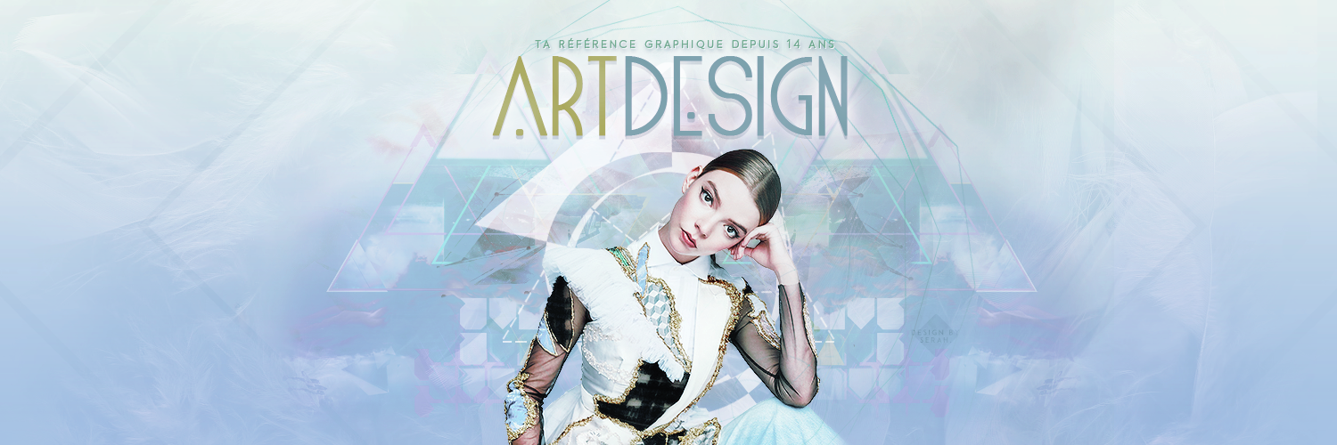 Header - Formes géométriques, par Serah