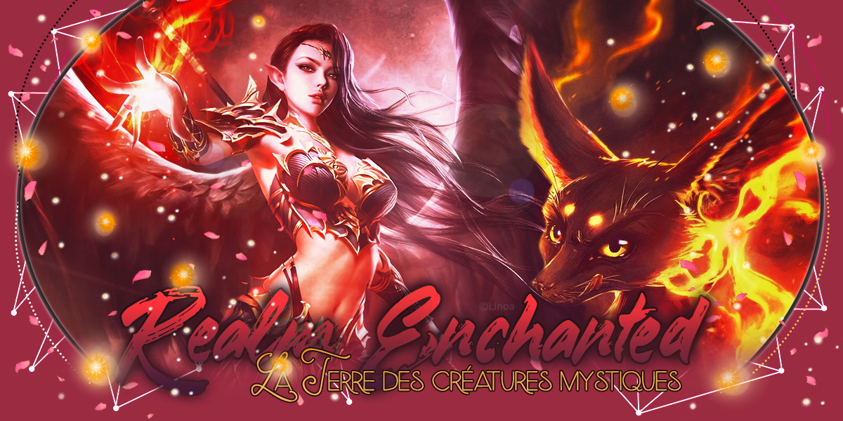 Bannière estivale Realm Enchanted 2019, par Linoa
