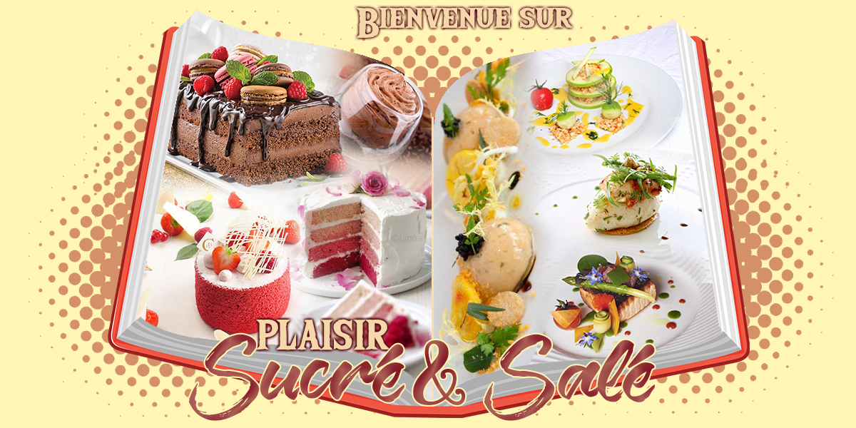 Bannière Plaisir Sucré-Salé, par Linoa