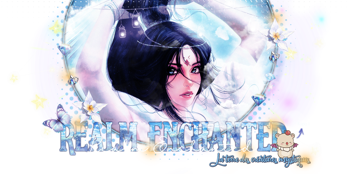 Bannière estivale Realm Enchanted 2020, par Linoa