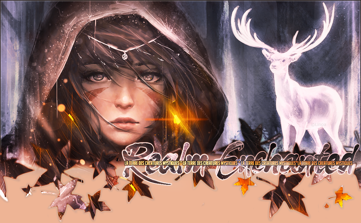 Bannière automnale Realm Enchanted 2019, par Linoa