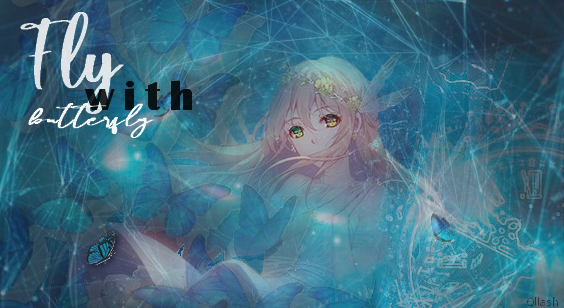 Fly with butterfly, par Ollash