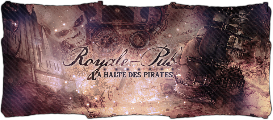 Bannière Royale-Pub (Event Pirates 2017), par Linoa