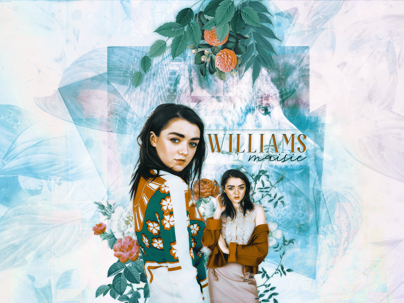 Blend - Maisie Williams, par Serah