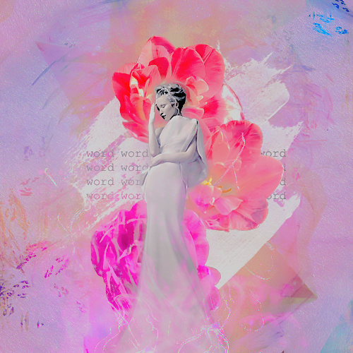 Pink Flower - Blend, par Liitchy