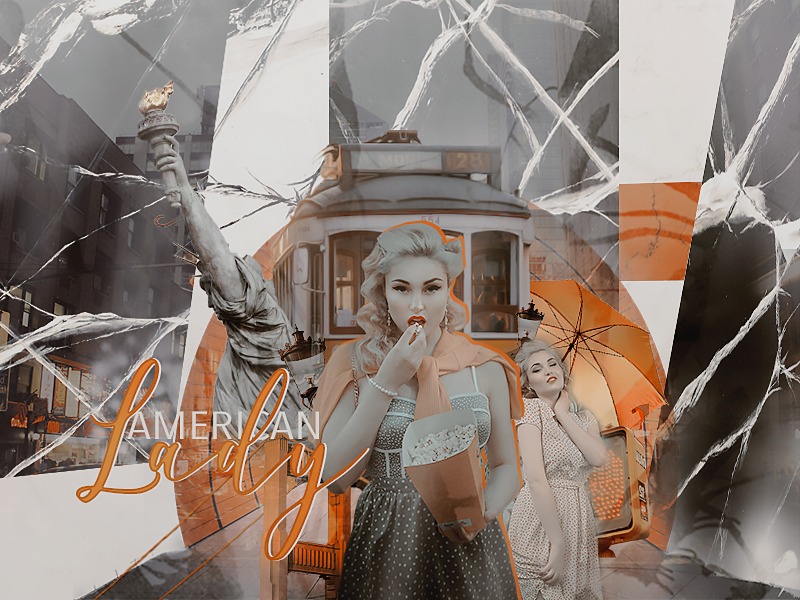 American Lady - Blend, par Liitchy