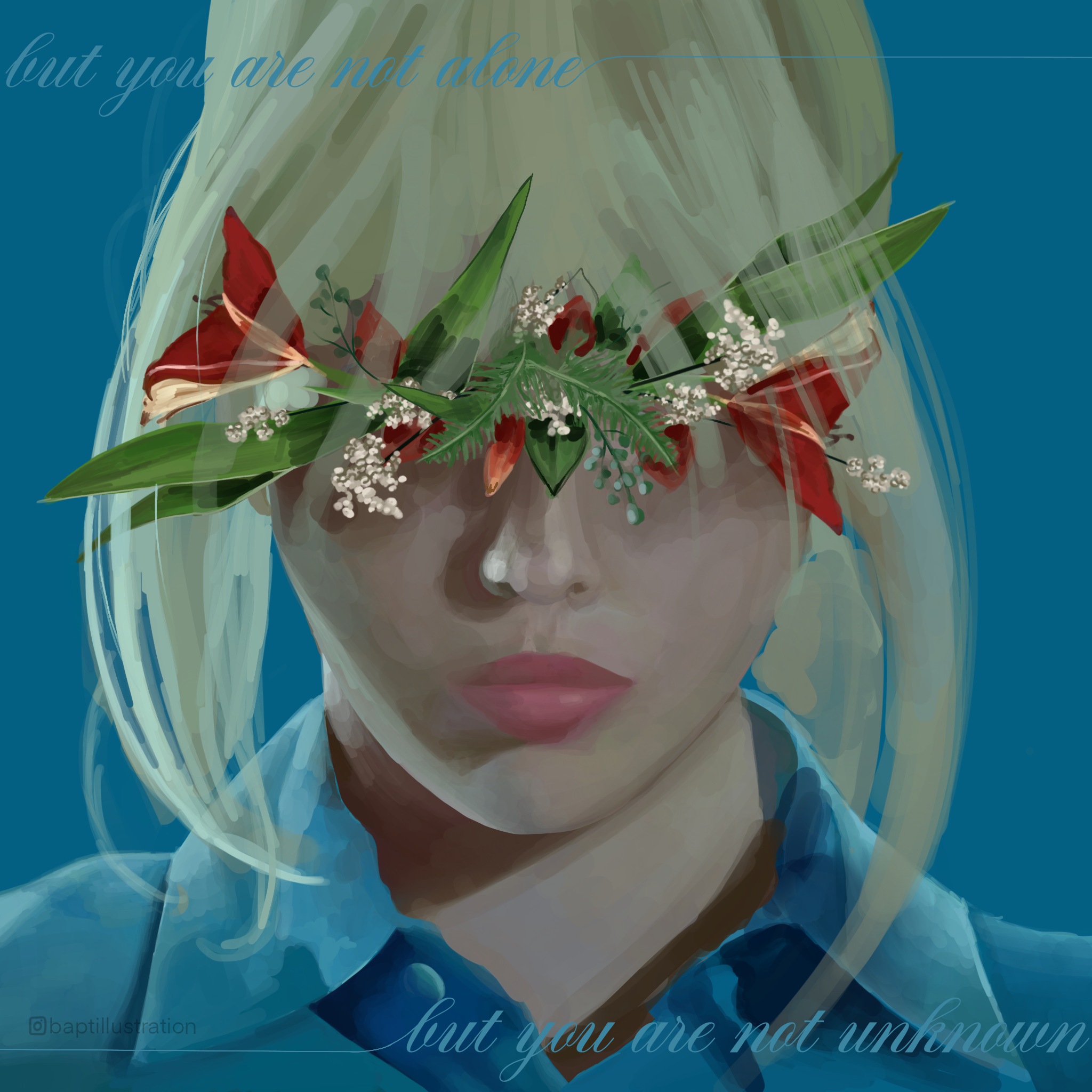 Billie Eillish fanart, par CHAUSSETTE