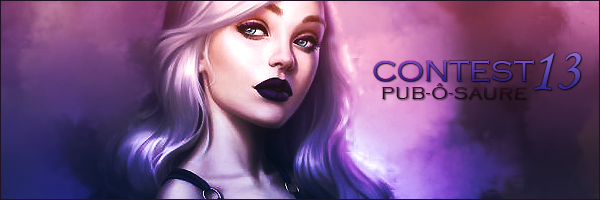 Bannière pour le Contest-Ô-Saure 13 sur PÔS, par Fraisy Sarcasm