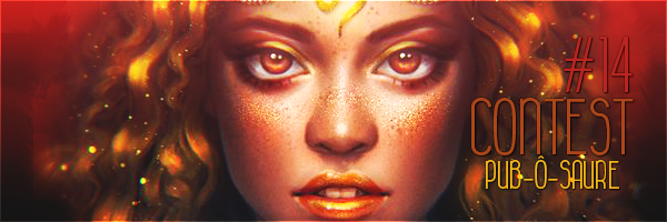 Bannière pour le contest-ô-saure 14 sur PÔS, par Fraisy Sarcasm