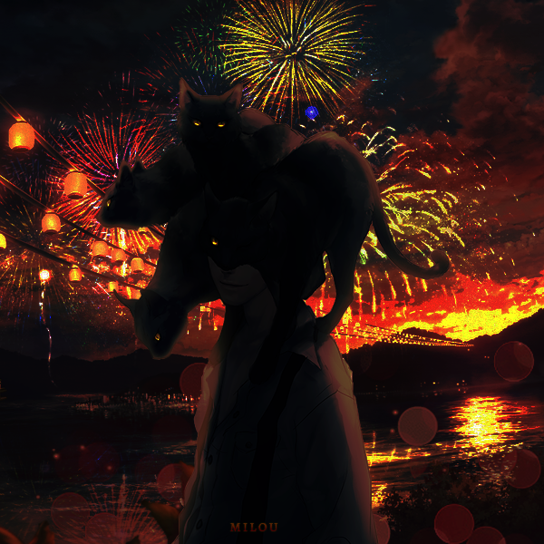 Cadeau pour Milou, par Elexa