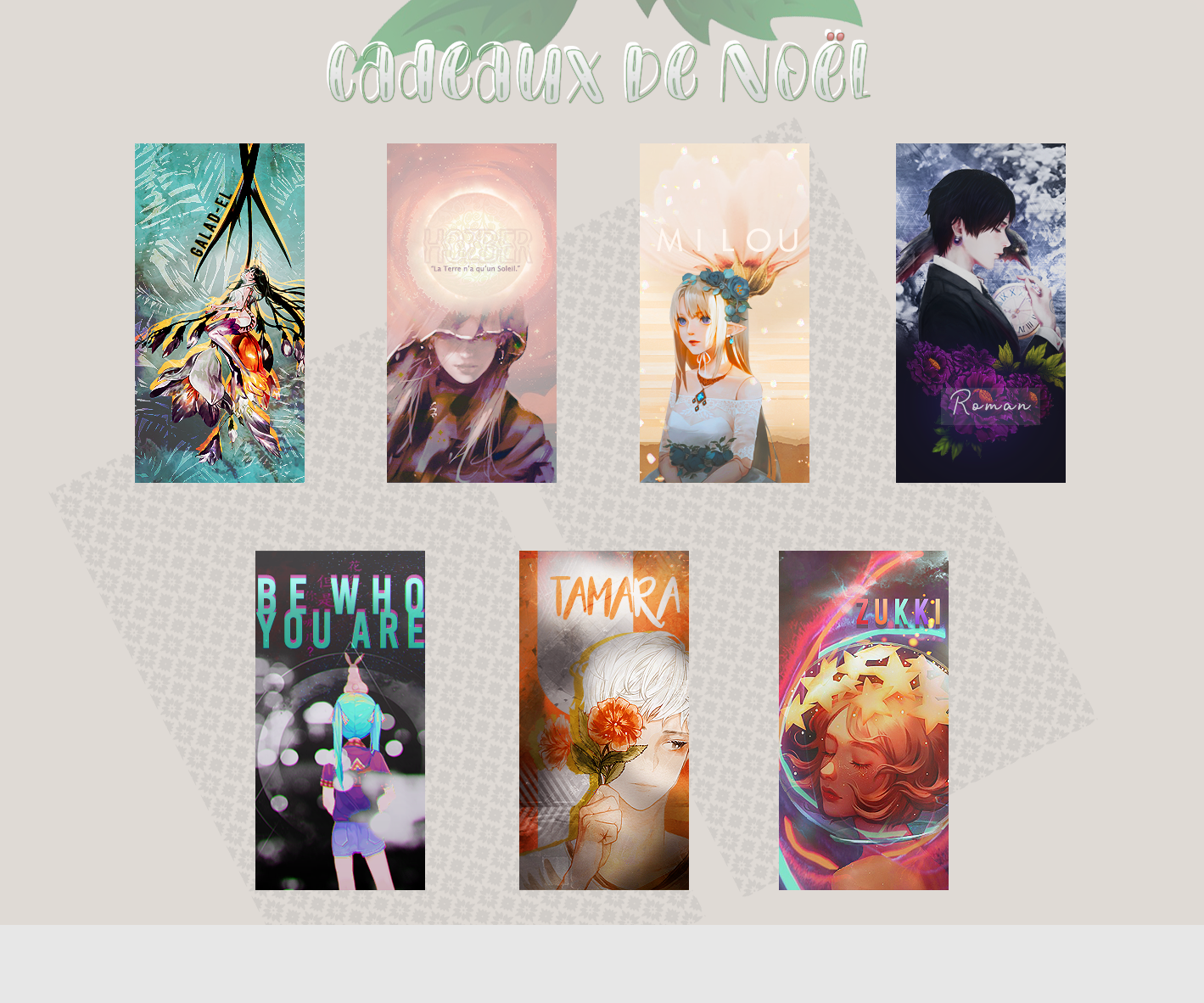 Cadeaux de Noël 2020, par Azumii