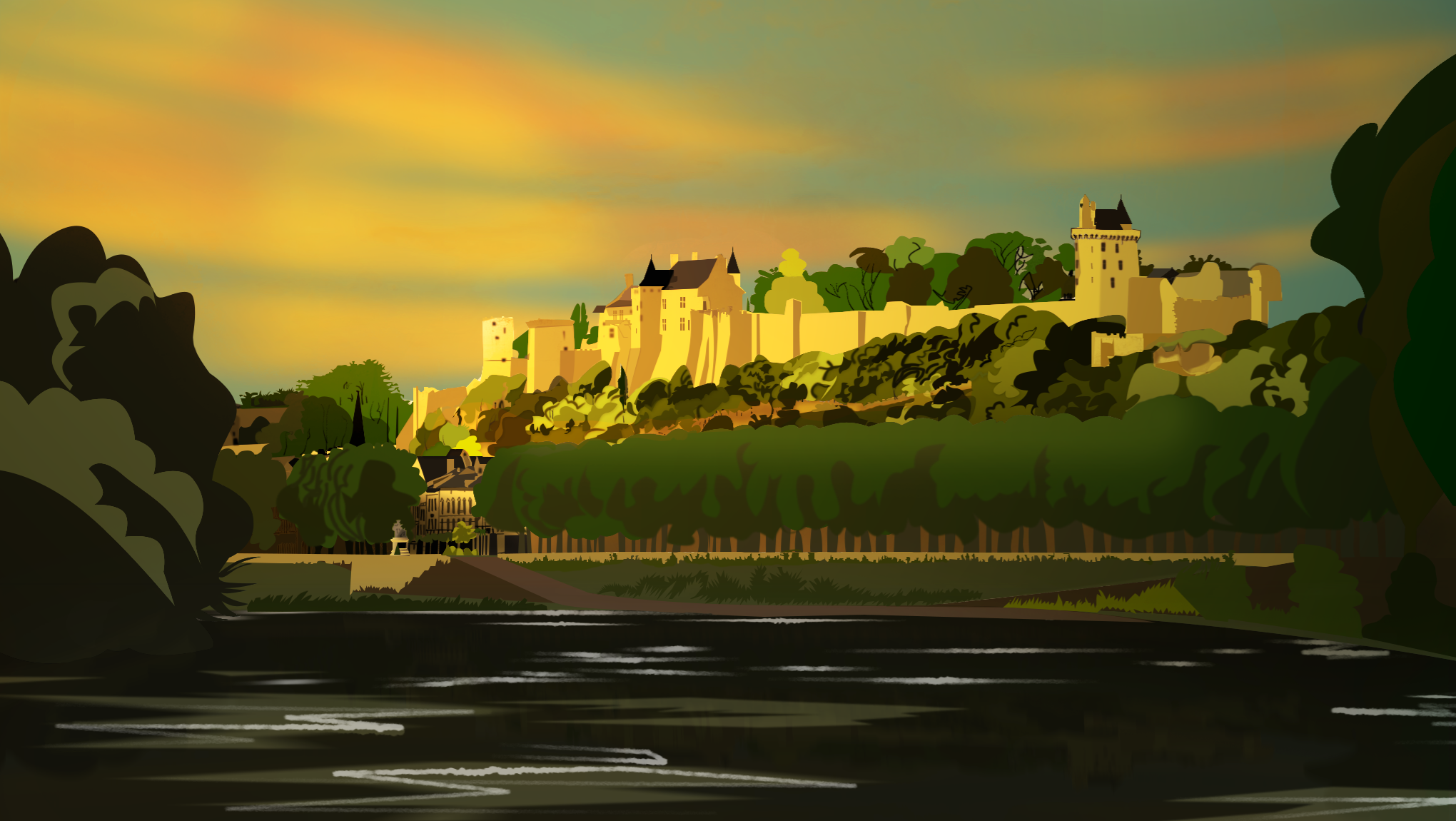 Chinon, par Tamara