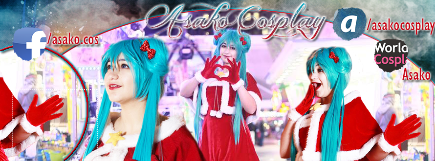 Bannière FB Asako Cosplay, par Linoa